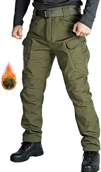 Men's Tactical Pants Work Pants Water Resistant Hiking Pants