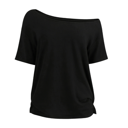 Women's Solid-Color Versatile Short-Sleeve Top